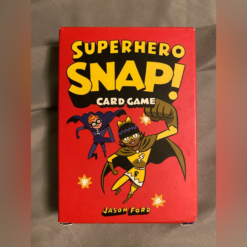 Superhero Snap Card Game